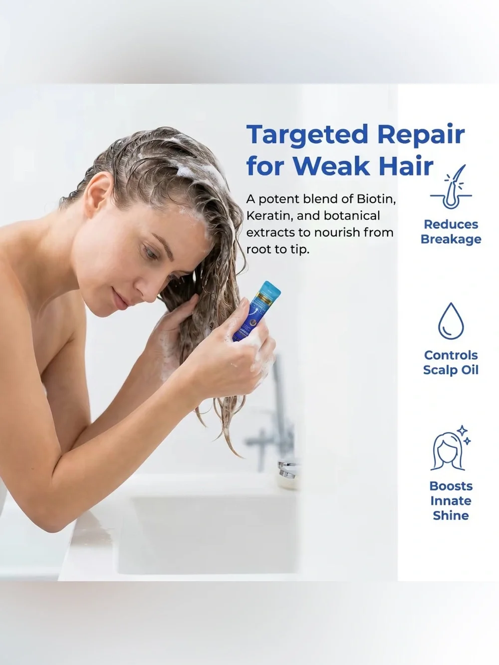 (UNISEX) PADORO - ANTI-HAIR LOSS SHAMPOO